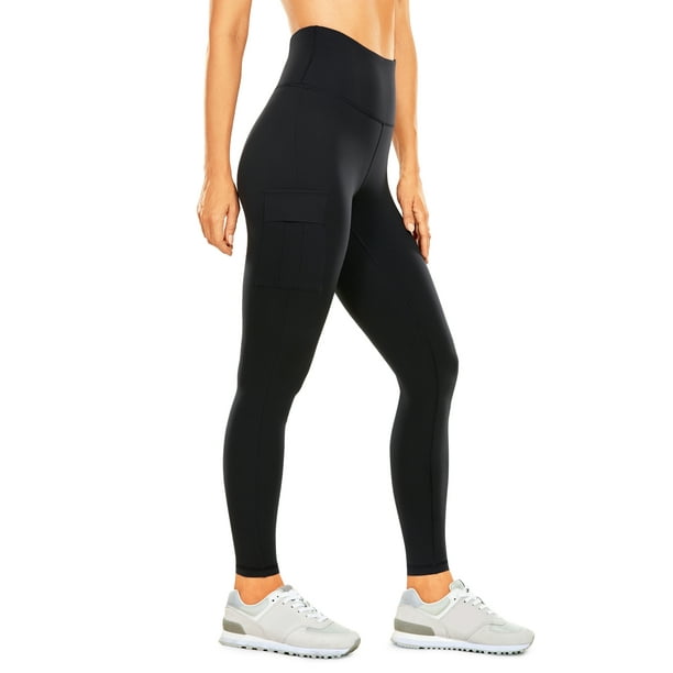 Brushed Yoga Pants 7/8 Workout Leggings with Pockets CRZ YOGA Womens Naked Feeling Soft Cargo Leggings 25 Inches Brushed Yoga Pants 7/8 Workout Leggings with Pockets CRZ YOGA Womens Naked Feeling Soft Cargo Leggings 25 Inches